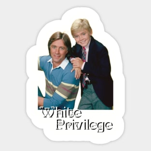 White Privilege Sticker